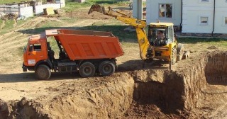 Котлован для дома Домодедово, цена от 315 руб./м3.