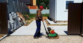 Устройство въезда на участок Домодедово, цена от 51294 руб.